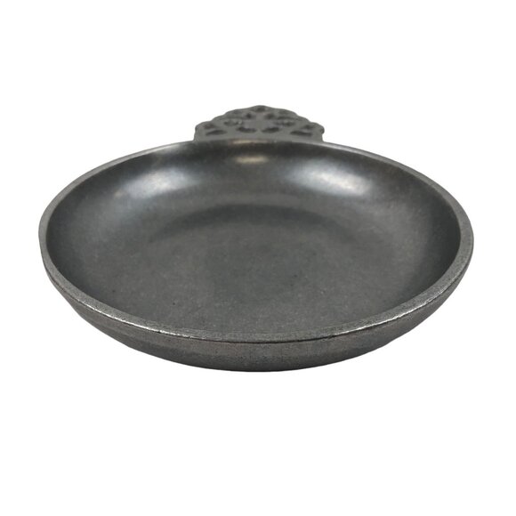 Carson Pewter Porringer Flat Decorative Handle Trinket Dish Tray Vintage Decor - Picture 5 of 10